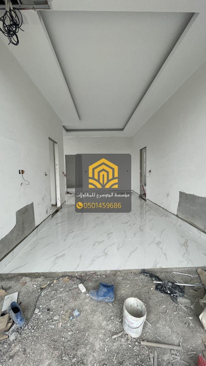 أعمال إعادة الطلاء والتشطيب الداخلي للمنازل
