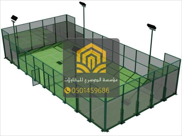 تركيب ملاعب بادل جدة بجودة بأفضل المواصفات الحديثة