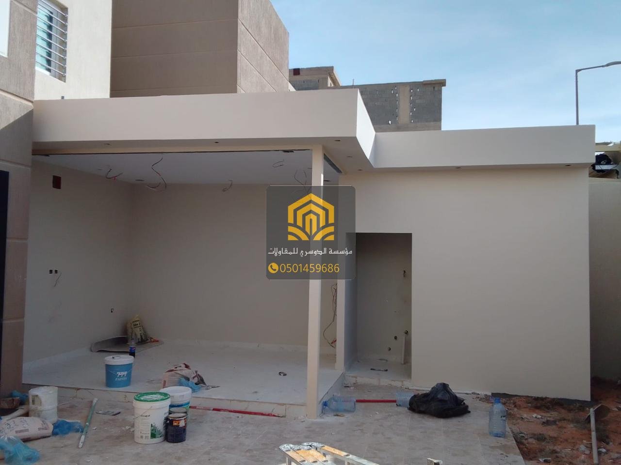 مقاول بناء ملاحق إسمنت بورد حي البساتين بتصاميم عصرية بجدة 