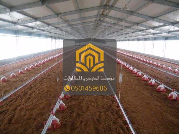 مقاول حظائر دواجن في المملكة بأفضل الأسعار